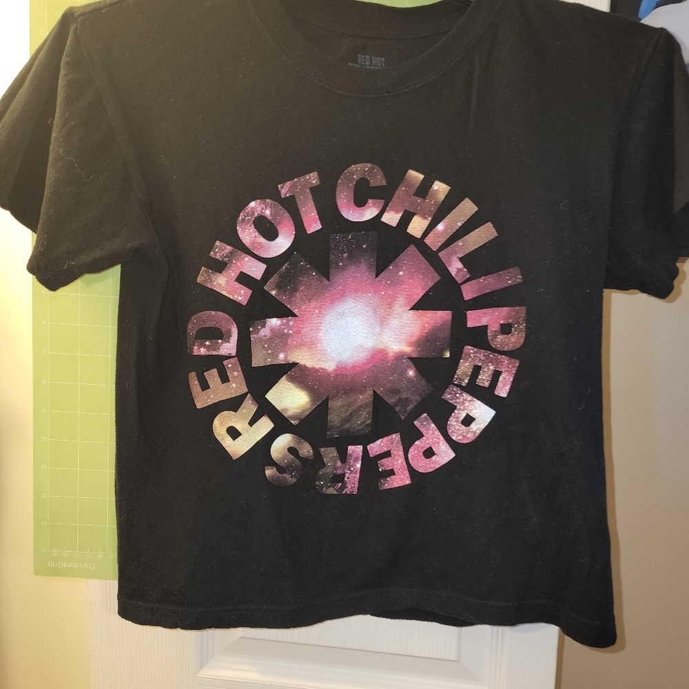 RHCP crop t-shirt sz small